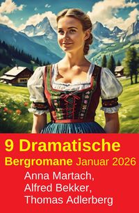 Produktbild: 9 Dramatische Bergromane Januar 2026
