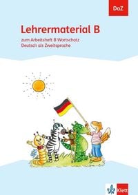 Produktbild: DaZ. Lehrermaterial B. zum Arbeitsheft Alphabetisierung. Deutsch als Zweitsprache