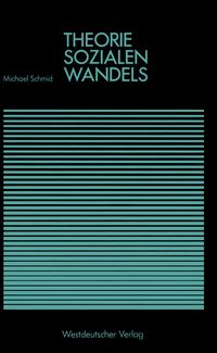 Produktbild: Theorie sozialen Wandels
