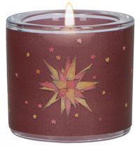 Produktbild: Windlicht aus Glas - Weihnachtsfest