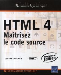 Produktbild: HTML 4 : ma&icirc;trisez le code source