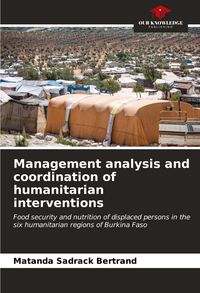 Produktbild: Management analysis and coordination of humanitarian interventions