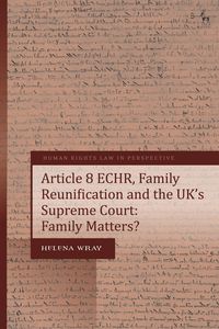 Produktbild: Article 8 Echr Family Reunific