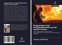 Produktbild: Programma voor brandonderzoek op het eerste niveau