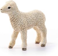 Schleich 13883 - Farm World, Lamm, Schaf, Tierfigur, Höhe: 4,7 cm