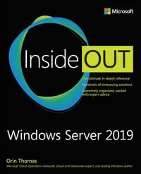 Produktbild: Windows Server 2019 Inside Out