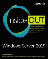 Produktbild: Windows Server 2019 Inside Out