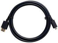 Produktbild: Obsbot HDMI Anschlusskabel HDMI-Micro-D Stecker, HDMI-A Stecker 1.50 m Schwarz 230373 4K UHD HDMI-Kabel