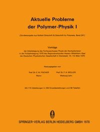 Produktbild: Aktuelle Probleme der Polymer-Physik I