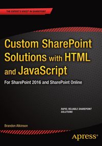 Produktbild: Custom SharePoint Solutions with HTML and JavaScript