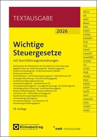 Produktbild: Wichtige Steuergesetze