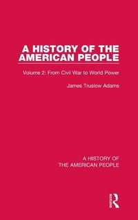 Produktbild: A History of the American People