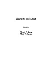 Produktbild: Creativity and Affect