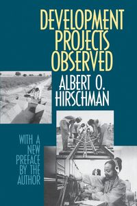 Produktbild: Hirschman, A: Development Projects Observed