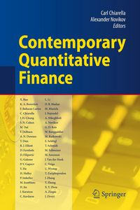 Produktbild: Contemporary Quantitative Finance