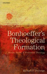 Produktbild: Bonhoeffer's Theological Formation