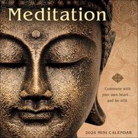 Produktbild: Meditation 2026 Mini Wall Calendar