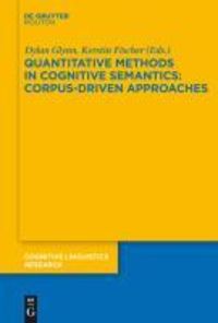 Produktbild: Quantitative Methods in Cognitive Semantics: Corpus-Driven Approaches