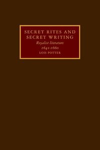 Produktbild: Secret Rites and Secret Writing