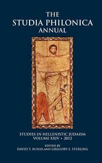 Produktbild: Studia Philonica Annual XXIV, 2012