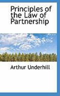 Produktbild: Principles of the Law of Partnership
