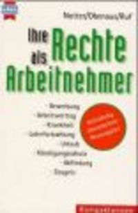 Produktbild: Ihre Rechte als Arbeitnehmer