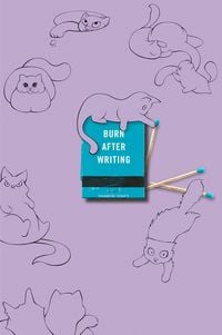 Produktbild: Burn After Writing (Purple with Cats)