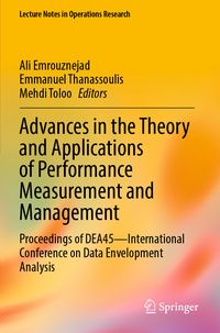 Produktbild: Advances in the Theory and Applications of Performance Measurement and Management