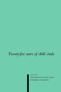 Produktbild: Twenty-Five Years of Child Study