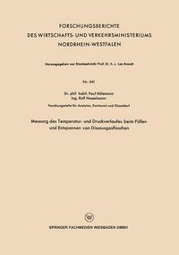 Produktbild: Messung des Temperatur- und Druckverlaufes beim F&uuml;llen und Entspannen von Dissousgasflaschen