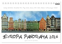 Produktbild: Europa Panorama 2026 (Tischkalender 2026 DIN A5 quer), CALVENDO Monatskalender