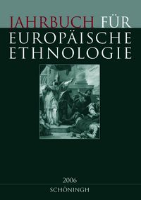 Produktbild: Jahrbuch f&uuml;r Europ&auml;ische Ethnologie - Neue Folge. Im Auftrag der G&ouml;rres-Gesellschaft