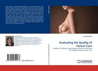 Produktbild: Evaluating the Quality of Cancer Care
