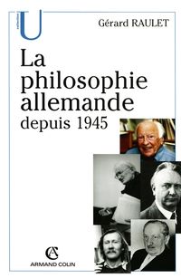 Produktbild: La philosophie allemande depuis 1945