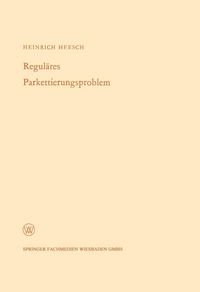 Produktbild: Regul&auml;res Parkettierungsproblem