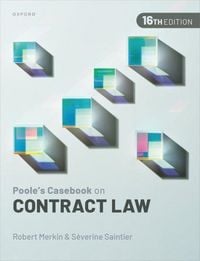 Produktbild: Poole's Casebook on Contract Law