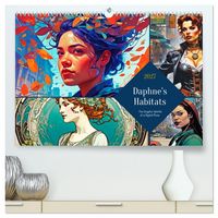 Produktbild: Daphne&rsquo;s Habitats, the Graphic Worlds of a Digital Muse (High Quality Premium Wall Calendar 2027 DIN A2 landscape),CALVENDO 12 Month Wall Calendar