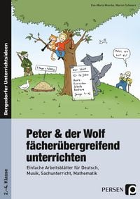 Produktbild: Peter & der Wolf f&auml;cher&uuml;bergreifend unterrichten
