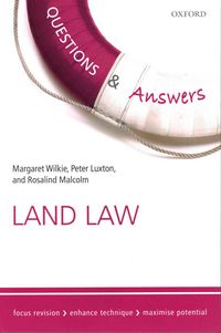 Produktbild: Wilkie, M: Questions & Answers Land Law
