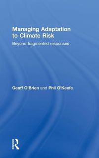 Produktbild: Managing Adaptation to Climate Risk