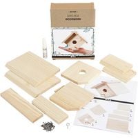 Produktbild: Creativ Company Vogelhaus, H 13 cm, T 14,5 cm, B 16 cm, 1 Stk