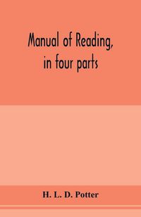 Produktbild: Manual of reading, in four parts