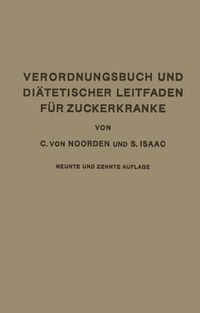 Produktbild: Verordnungsbuch und Di&auml;tetischer Leitfaden f&uuml;r Zuckerkranke mit 173 Kochvorschriften