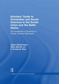Produktbild: Scholars' Guide to Humanities and Social Sciences in the Soviet Union and the Baltic States