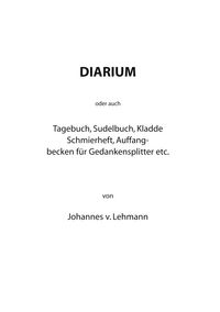 Produktbild: Diarium