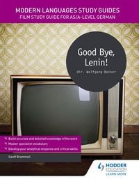 Produktbild: Modern Languages Study Guides: Good Bye, Lenin!