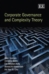 Produktbild: Goergen, M:  Corporate Governance and Complexity Theory