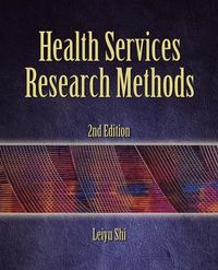 Produktbild: Shi, L: Health Services Research Methods