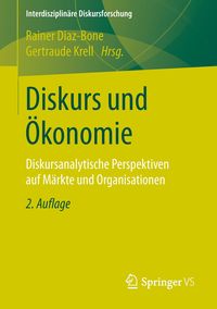Bild vom Artikel Diskurs und Ökonomie vom Autor 
