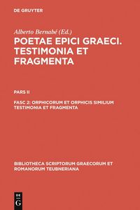 Produktbild: Orphicorum et Orphicis similium testimonia et fragmenta
